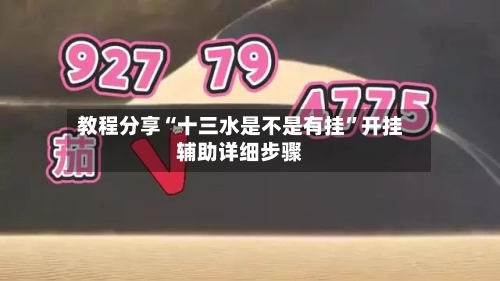 教程分享“十三水是不是有挂	”开挂辅助详细步骤-第2张图片