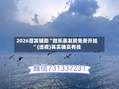 2026首发辅助“微乐亲友房免费开挂”(透视)其实确实有挂-第1张图片