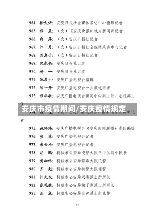 安庆市疫情期间/安庆疫情规定-第2张图片