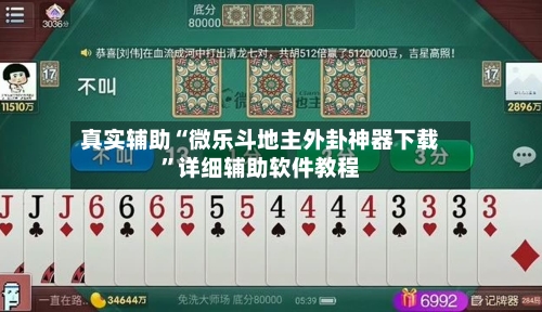 真实辅助“微乐斗地主外卦神器下载”详细辅助软件教程-第2张图片