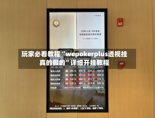 玩家必看教程“wepokerplus透视挂真的假的”详细开挂教程-第2张图片