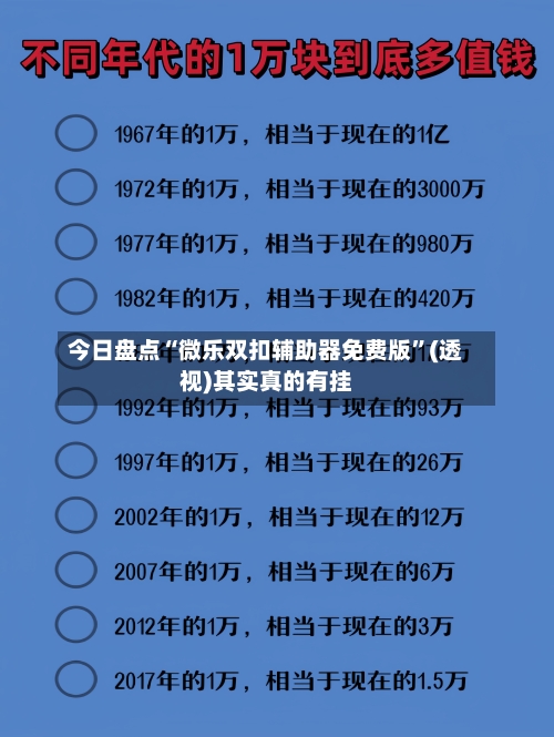 今日盘点“微乐双扣辅助器免费版”(透视)其实真的有挂-第1张图片