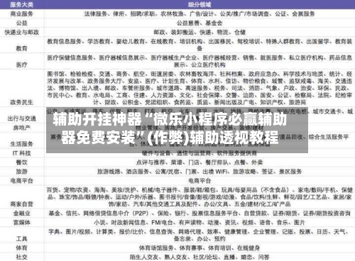 辅助开挂神器“微乐小程序必赢辅助器免费安装	”(作弊)辅助透视教程-第1张图片