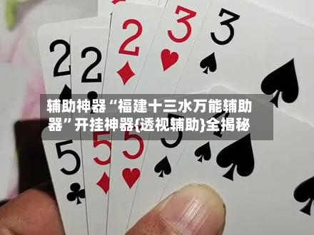 辅助神器“福建十三水万能辅助器	”开挂神器{透视辅助}全揭秘-第1张图片