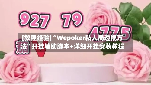 [教程经验]“Wepoker私人局透视方法”开挂辅助脚本+详细开挂安装教程-第3张图片