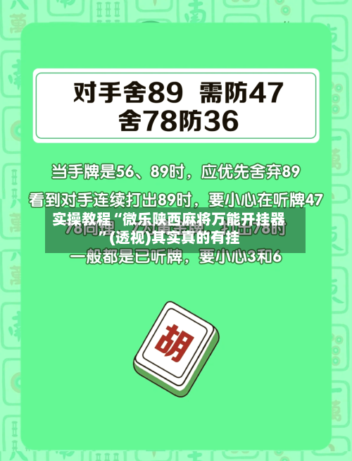 实操教程“微乐陕西麻将万能开挂器	”(透视)其实真的有挂-第2张图片
