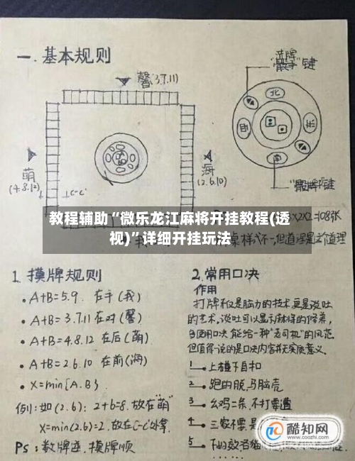 教程辅助“微乐龙江麻将开挂教程(透视)	”详细开挂玩法-第1张图片