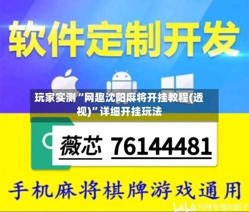 玩家实测“网趣沈阳麻将开挂教程(透视)	”详细开挂玩法-第1张图片