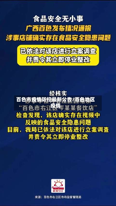 百色市疫情防控最新公告/百色地区疫情-第1张图片