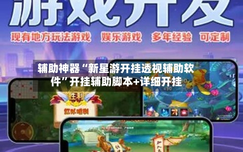 辅助神器“新星游开挂透视辅助软件”开挂辅助脚本+详细开挂-第1张图片