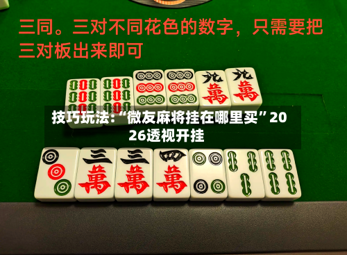 技巧玩法:“微友麻将挂在哪里买”2026透视开挂-第2张图片