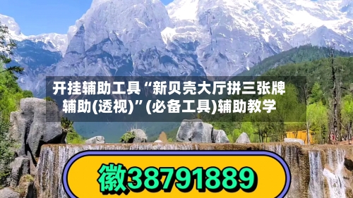 开挂辅助工具“新贝壳大厅拼三张牌辅助(透视)	”(必备工具)辅助教学-第1张图片