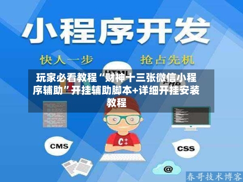 玩家必看教程“财神十三张微信小程序辅助”开挂辅助脚本+详细开挂安装教程-第1张图片