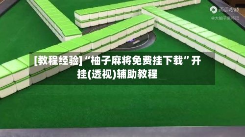[教程经验]“柚子麻将免费挂下载”开挂(透视)辅助教程-第3张图片