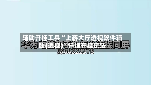 辅助开挂工具“上游大厅透视软件辅助(透视)”详细开挂玩法-第3张图片
