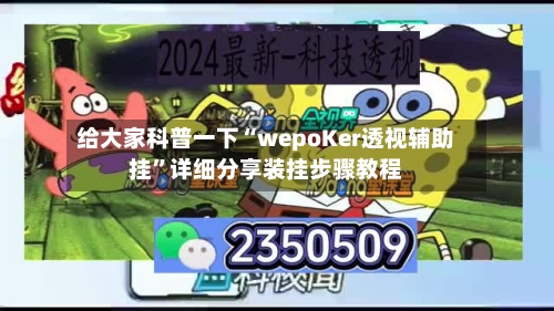 给大家科普一下“wepoKer透视辅助挂”详细分享装挂步骤教程-第2张图片