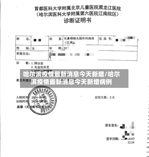 哈尔滨疫情最新消息今天新增/哈尔滨疫情最新消息今天新增病例-第3张图片
