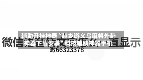 辅助开挂神器“越乡游义乌麻将外卦神器下载安装	”科技辅助神器手机-第1张图片