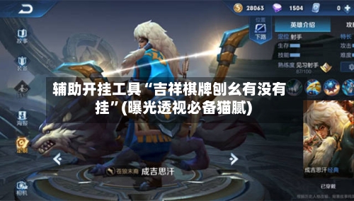 辅助开挂工具“吉祥棋牌刨幺有没有挂”(曝光透视必备猫腻)-第3张图片