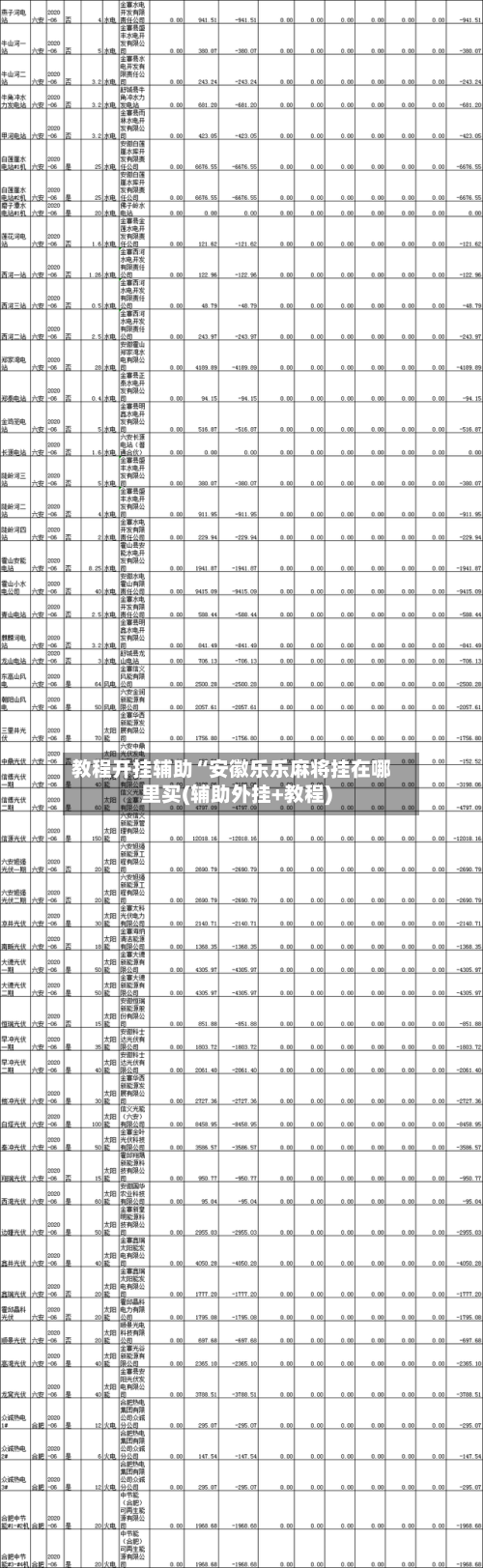 教程开挂辅助“安徽乐乐麻将挂在哪里买(辅助外挂+教程)-第3张图片