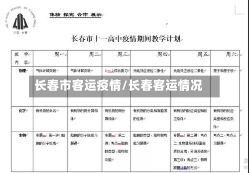 长春市客运疫情/长春客运情况-第2张图片