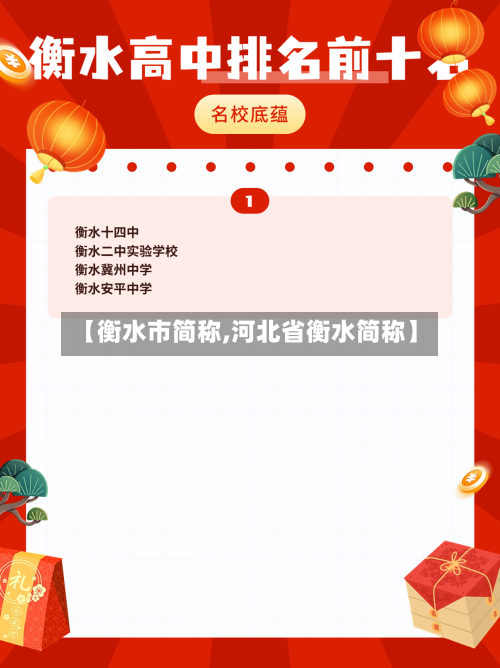 【衡水市简称,河北省衡水简称】-第1张图片