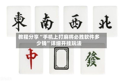教程分享“手机上打麻将必胜软件多少钱	”详细开挂玩法-第2张图片
