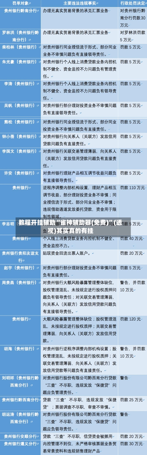 教程开挂辅助“雀神辅助器(免费)	”(透视)其实真的有挂-第1张图片