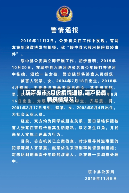 【葫芦岛市3月份疫情通报,葫芦岛最新疫情爆发】-第1张图片