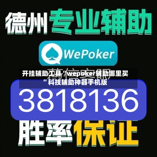 开挂辅助工具“wepoker辅助哪里买	”科技辅助神器手机版-第2张图片