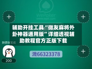 辅助开挂工具“微友麻将外卦神器通用版”详细透视辅助教程官方正版下载-第2张图片