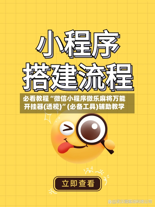 必看教程“微信小程序微乐麻将万能开挂器(透视)”(必备工具)辅助教学-第1张图片