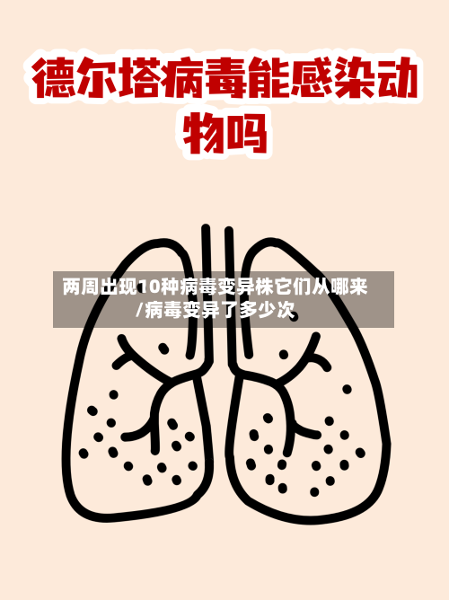 两周出现10种病毒变异株它们从哪来/病毒变异了多少次-第2张图片
