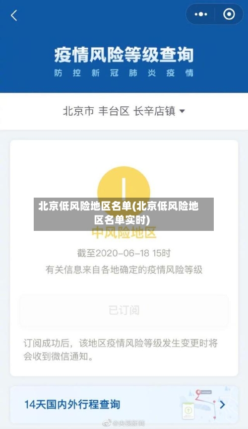 北京低风险地区名单(北京低风险地区名单实时)-第2张图片
