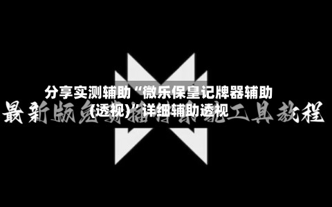 分享实测辅助“微乐保皇记牌器辅助(透视)	”详细辅助透视-第2张图片