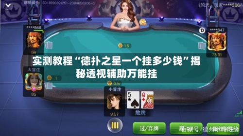 实测教程“德扑之星一个挂多少钱”揭秘透视辅助万能挂-第3张图片