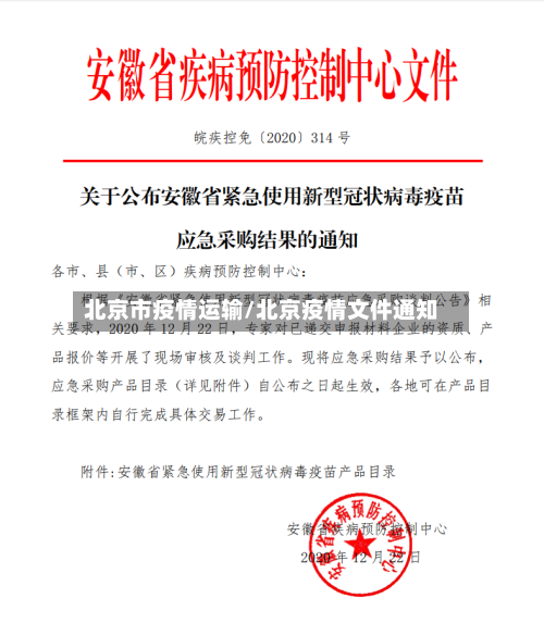 北京市疫情运输/北京疫情文件通知-第2张图片