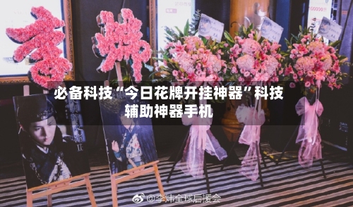 必备科技“今日花牌开挂神器”科技辅助神器手机-第1张图片