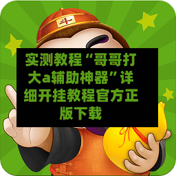 实测教程“哥哥打大a辅助神器”详细开挂教程官方正版下载-第1张图片