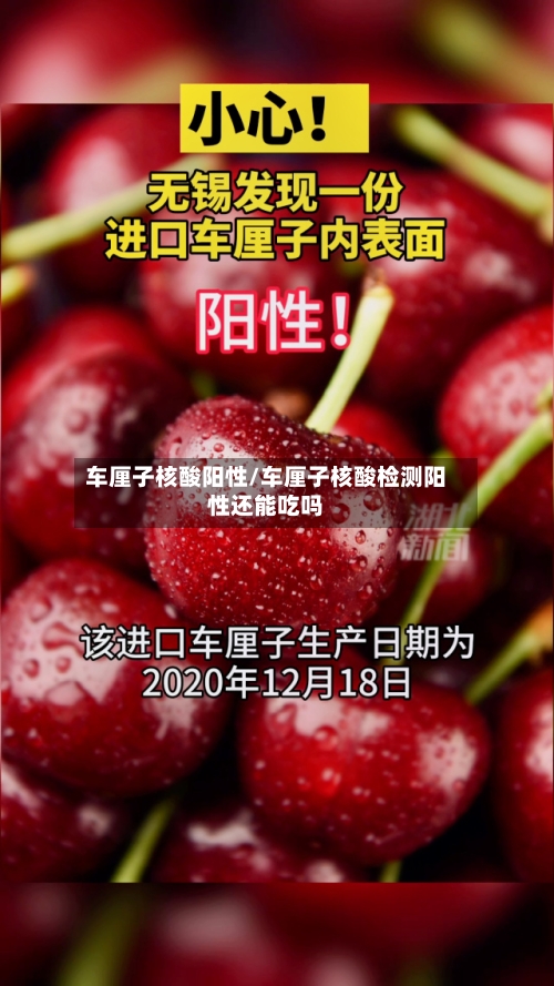 车厘子核酸阳性/车厘子核酸检测阳性还能吃吗-第2张图片