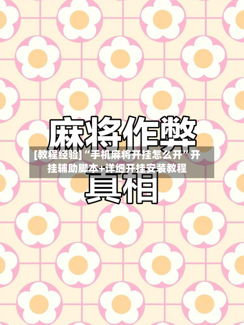 [教程经验]“手机麻将开挂怎么开”开挂辅助脚本+详细开挂安装教程-第2张图片