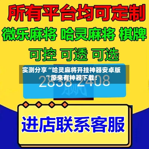 实测分享“哈灵麻将开挂神器安卓版”原来有神器下载！-第2张图片