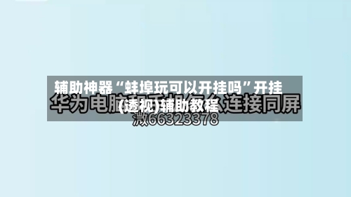 辅助神器“蚌埠玩可以开挂吗”开挂(透视)辅助教程-第2张图片