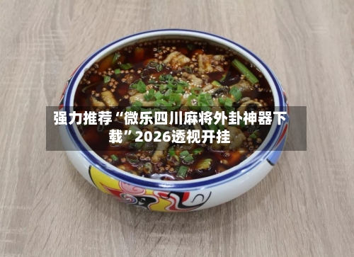 强力推荐“微乐四川麻将外卦神器下载”2026透视开挂-第1张图片
