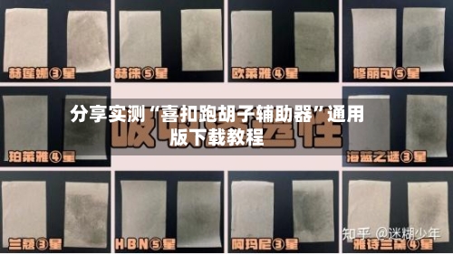 分享实测“喜扣跑胡子辅助器”通用版下载教程-第2张图片