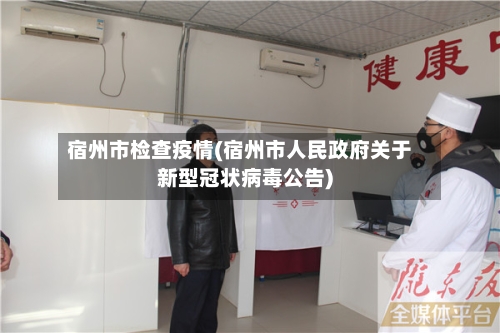 宿州市检查疫情(宿州市人民政府关于新型冠状病毒公告)-第2张图片