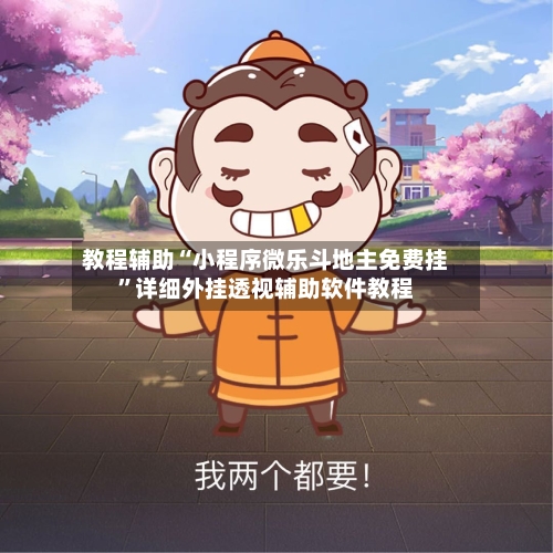 教程辅助“小程序微乐斗地主免费挂”详细外挂透视辅助软件教程-第3张图片