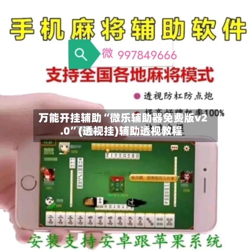 万能开挂辅助“微乐辅助器免费版v2.0”(透视挂)辅助透视教程-第1张图片