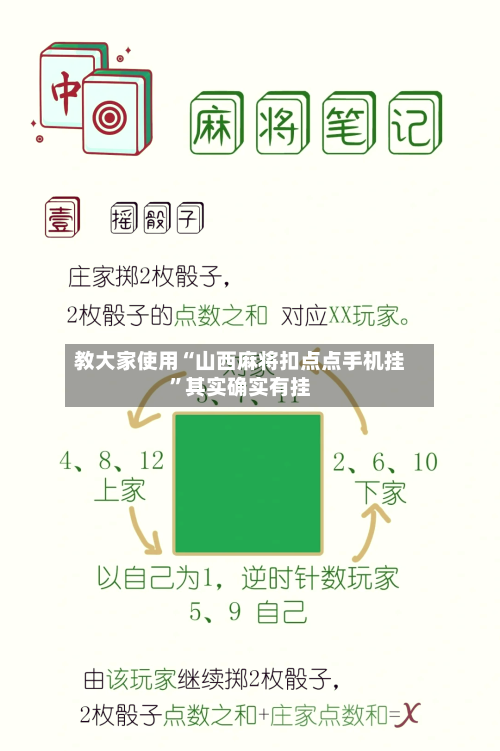 教大家使用“山西麻将扣点点手机挂	”其实确实有挂-第3张图片