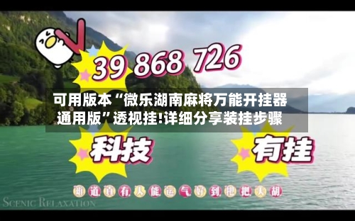 可用版本“微乐湖南麻将万能开挂器通用版”透视挂!详细分享装挂步骤-第1张图片